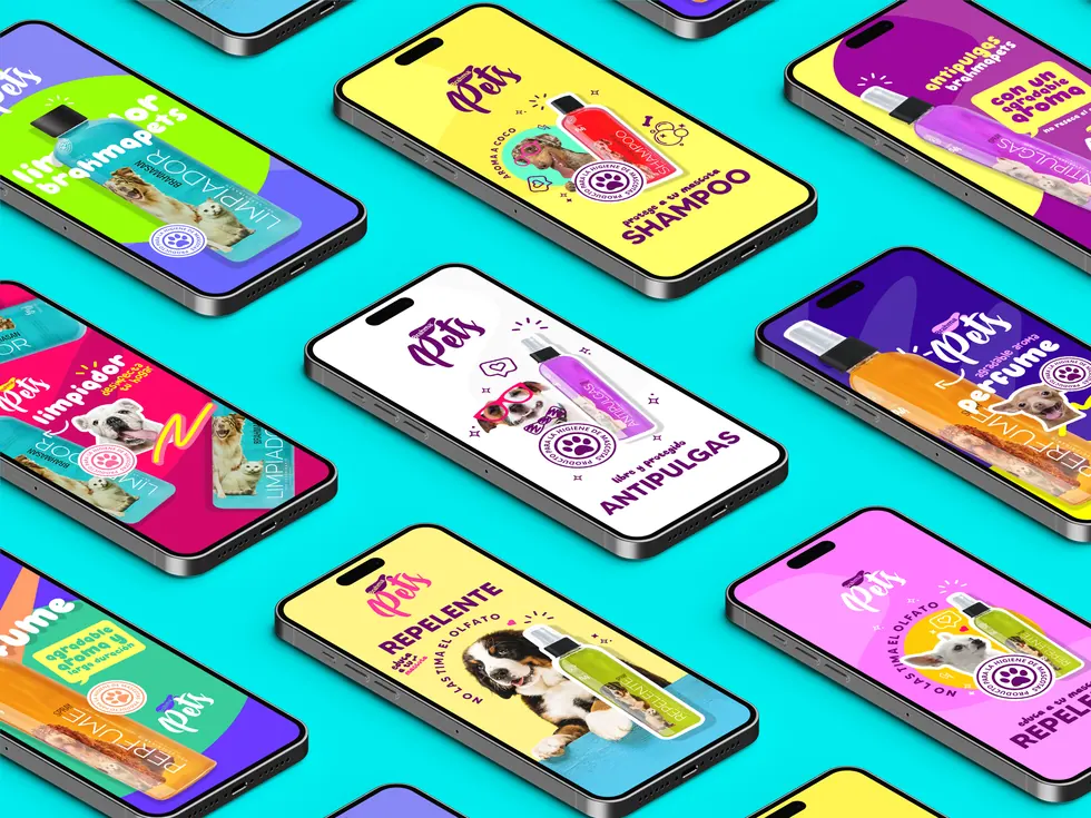 Celulares con diseños de Brahma Pets