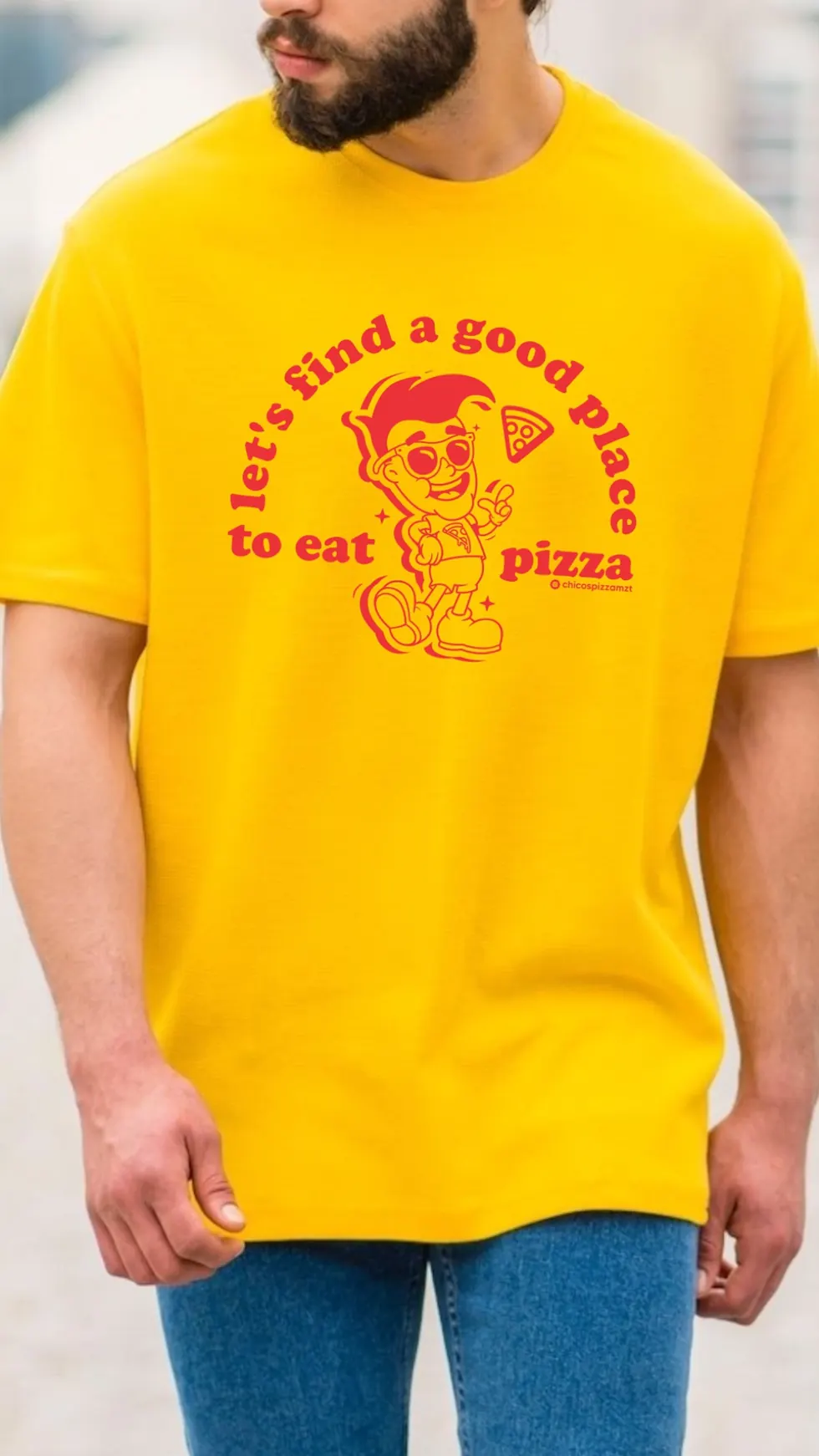 Trabajo de Merca Gráfica para Chicos Pizza