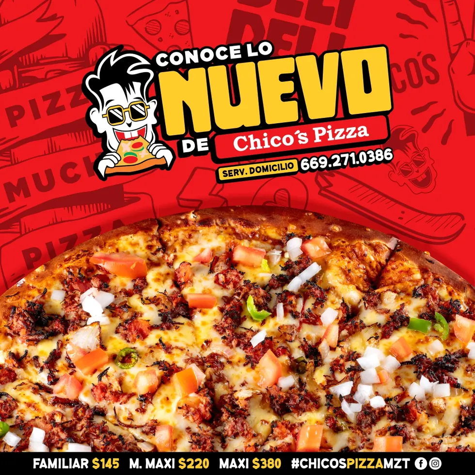 Trabajo de Merca Gráfica para Chicos Pizza