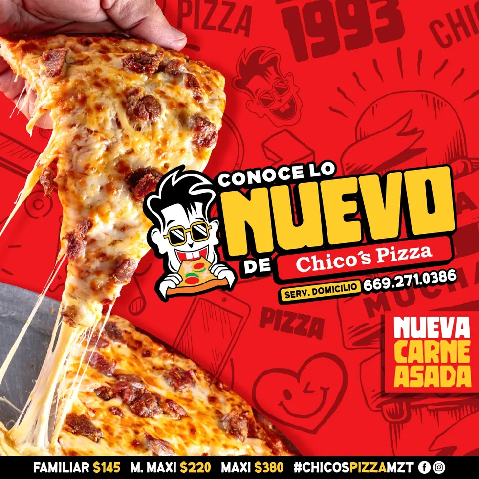 Trabajo de Merca Gráfica para Chicos Pizza