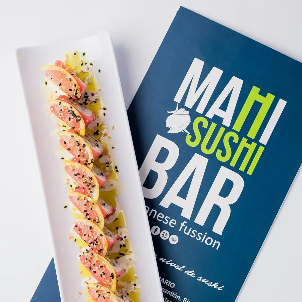Trabajo de Merca Gráfica para Mahi Sushi