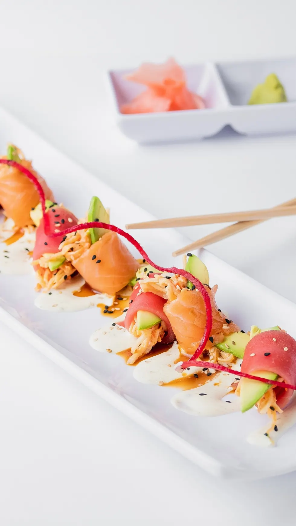 Trabajo de Merca Gráfica para Mahi Sushi