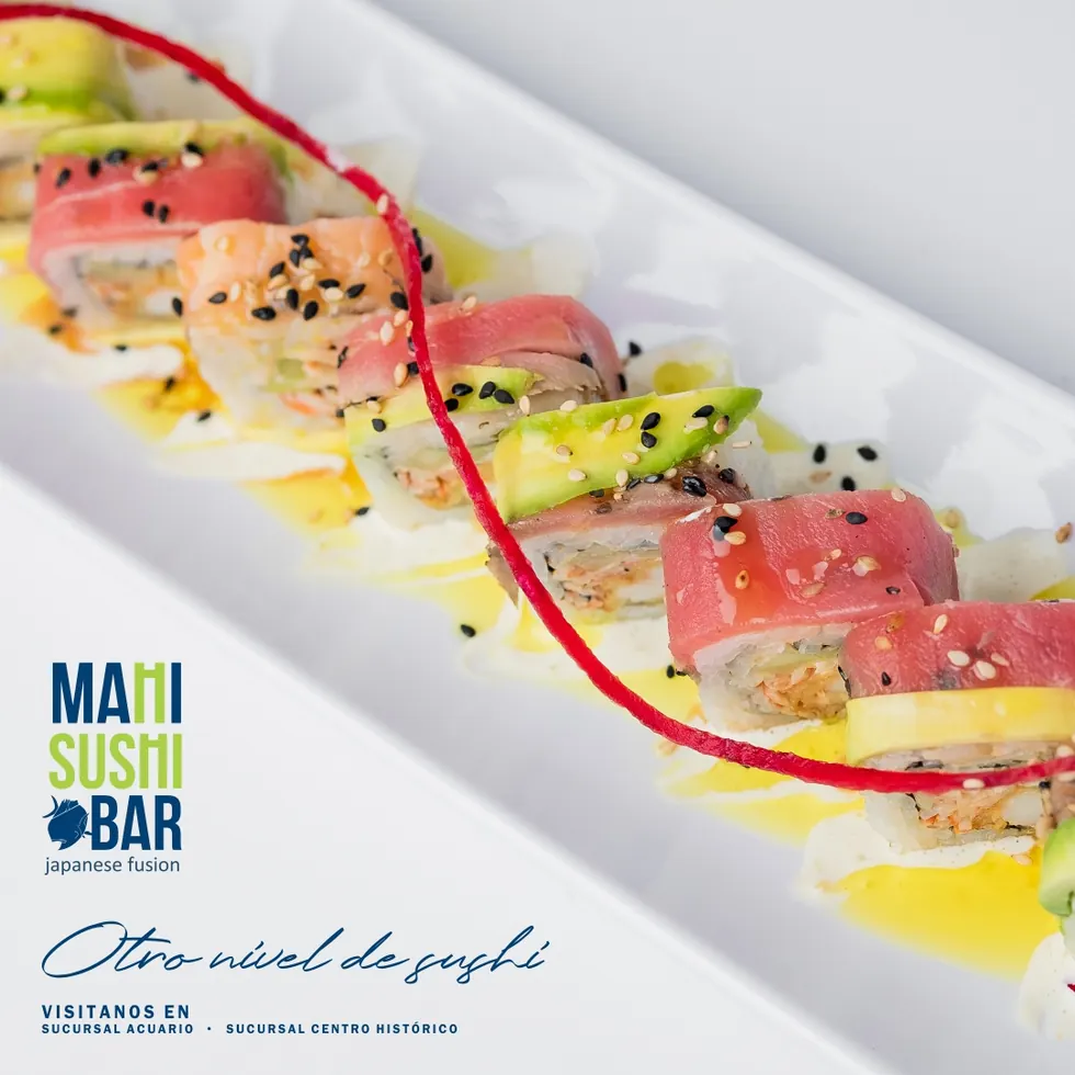 Trabajo de Merca Gráfica para Mahi Sushi