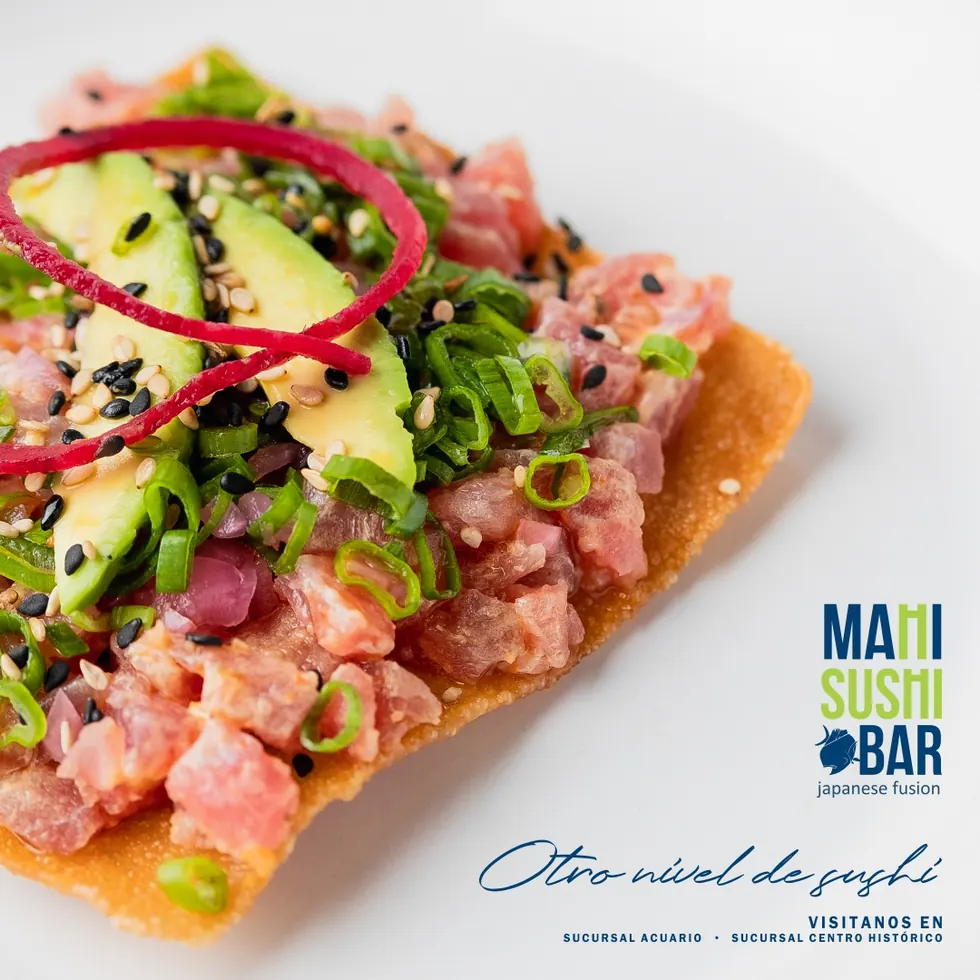 Trabajo de Merca Gráfica para Mahi Sushi